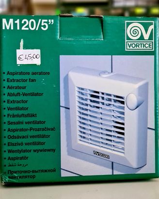 Aspiratore muro Vortice da 120