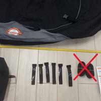 Box Tetto Auto, 580L ripiegabile Impermeabile