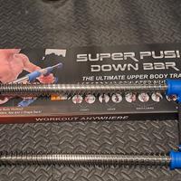Push down bar pettorali fitness