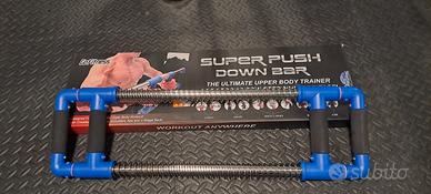 Push down bar pettorali fitness