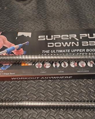 Push down bar pettorali fitness