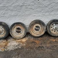 CERCHIO FIAT 500 D F L EPOCA RUOTA VINTAGE R N