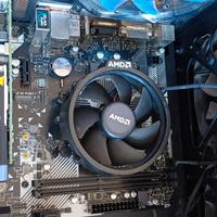 Ryzen 7 1700 completo di scheda madre e video