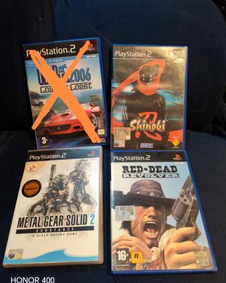 Gioco per Playstation 2 vari