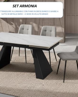 PROMO TAVOLO + 4 SEDIE