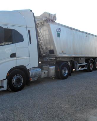 IVECO S-WAY 510 + VASCA RIBALTABILE MENCI 46 m3