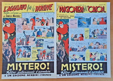 ALBI MISTERO UOMO MASCHERATO MANDRAKE NERBINI 1970