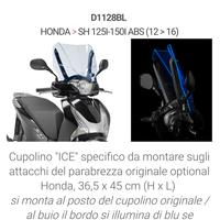 Parabrezza corto Givi per Honda sh 125-150