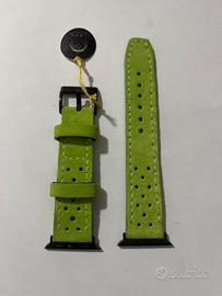 Cinturino artigianale in pelle 22 mm / Apple Watch