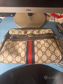 Borsa Gucci Vintage Accessory Collection - Tela GG