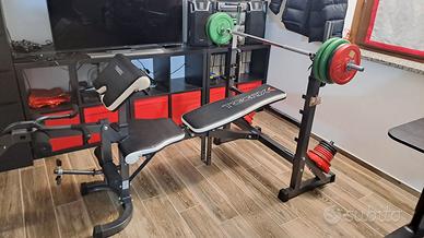 panca esercizi toorx wbx-90