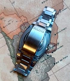 Bulova - Orologio vintage Accutron elettronico da uomo cassa e bracciale  acciaio