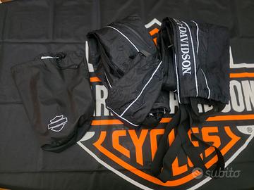 tuta antipioggia harley skul nuova unisex tg S