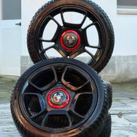 Set 4 Cerchi Originali Abarth 17