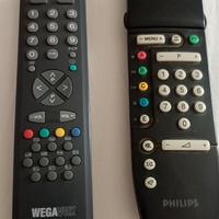 Telecomandi vintage Philips e Wegavox