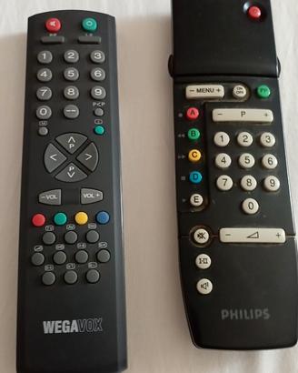 Telecomandi vintage Philips e Wegavox
