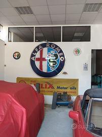 Insegna Alfa Romeo grande