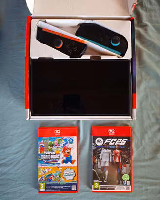 Nintendo Switch 2 + 2 giochi 