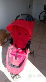 Passeggino Baby Jogger City Micro rosso
