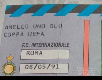 Fascicolo Inter:finale coppa UEFA 1991