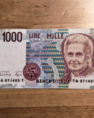 Lire - banconota da 1.000 lire