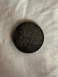 Vittorio emanuele III 20 lire 1936 .XIV - argento