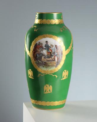 Grande Vaso Napoleone III in Porcellana Fine '800