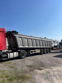 Semirimorchio Alkom 60m cubi ribaltabile posterior