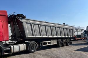 Semirimorchio Alkom 60m cubi ribaltabile posterior