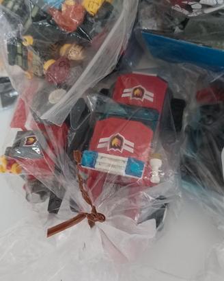 Lotto lego city pompieri automezzi e misto