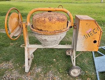 Betoniera molto funzionale