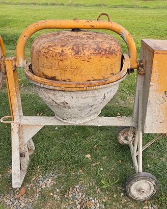 Betoniera molto funzionale