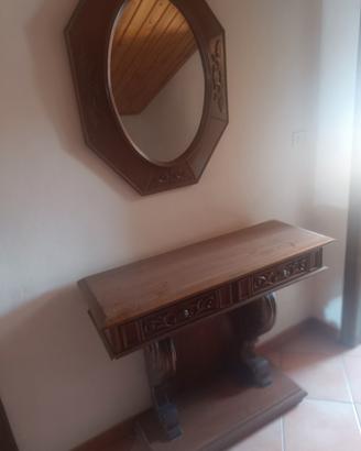 Ingresso in legno 