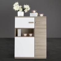 Mobile madia 2 ante con vetrina