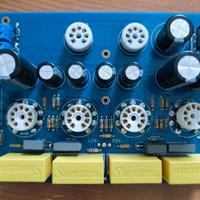 Scheda preamplificatore valvolare 12AX7 12AU7 6Z4