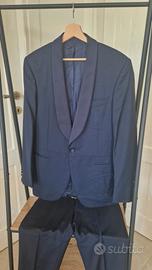 Smoking Canali blu notte taglia 52 –Abito elegante