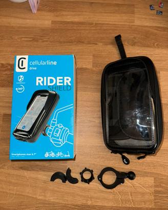 Porta telefono cellularline per moto