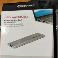 Transcend Enclosure KIt CM80S , M.2 SATA to USB 3.