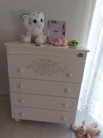 mobiletto bimbi con cassetti
