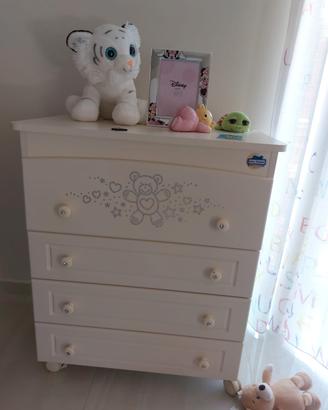 mobiletto bimbi con cassetti