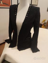 Blazer Zara Tweed & Borchie - Taglia M