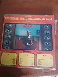 Cofanetto dischi gioco Rischia tutto