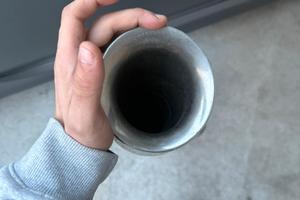 Scarico mono uscita 595 abarth