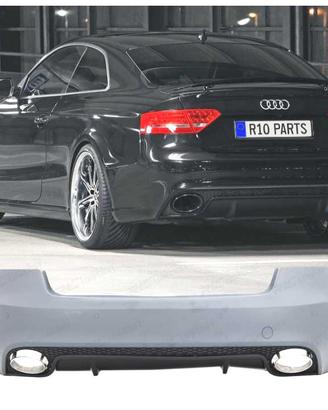 PARAURTI POSTERIORE AUDI A5 8T COUPE 07-16 LOOK RS