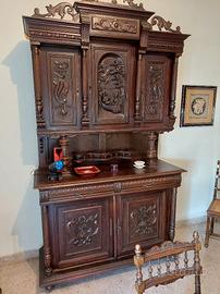 Credenza Vaisselier vintage + tavolo fratino