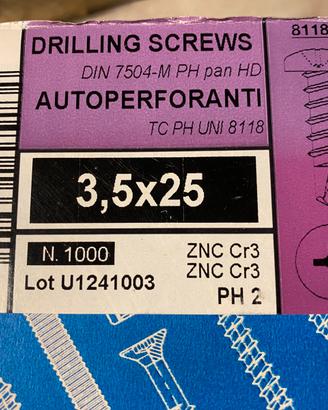 Viti autoperforanti friulsider