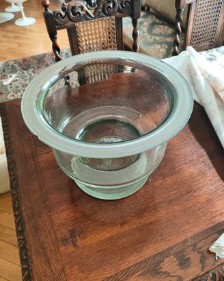 Vaso in vetro per terrario. 