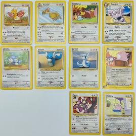 10 carte Pokemon