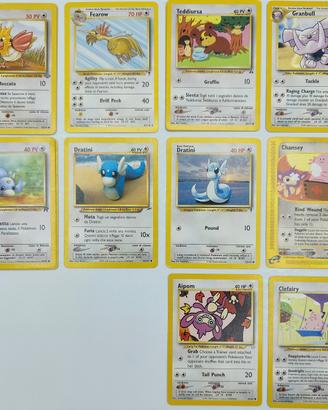 10 carte Pokemon