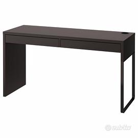 Scrivania Ikea MICKE 142x50 cm nera
